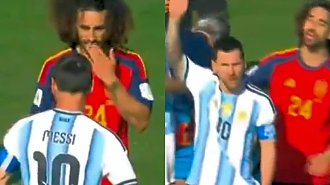 Lionel Messi Faces Backlash After Attempt To Get Marc Cucurella Sent Off In World Cup Final | Watch