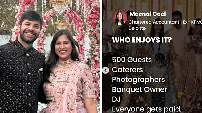 Ex-KPMG, Deloitte Employee Says ‘Don’t Spend Rs 20 Lakh To Impress Relatives’, Sparks Debate