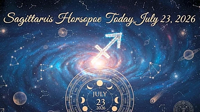 Sagittarius Horoscope Today, July 23 2026