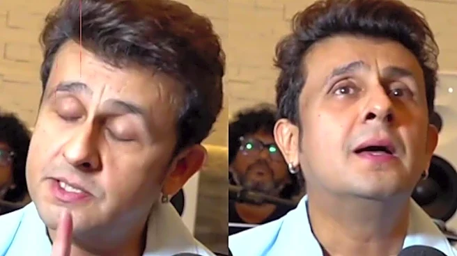 ‘Abhi Ho Gaya, Bas’: Sonu Nigam Appears Irritated After Reporters Ask About CJP Protest | WATCH