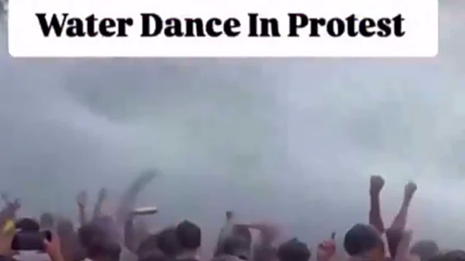 Watch: Patna Protestors Request Water Cannon To Beat The Heat, Start Dancing As Police Oblige