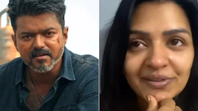 Jana Nayagan Actress Cries After Her Scenes Are Cut From Vijay's Film, Internet Says 'Stay Strong' | Watch