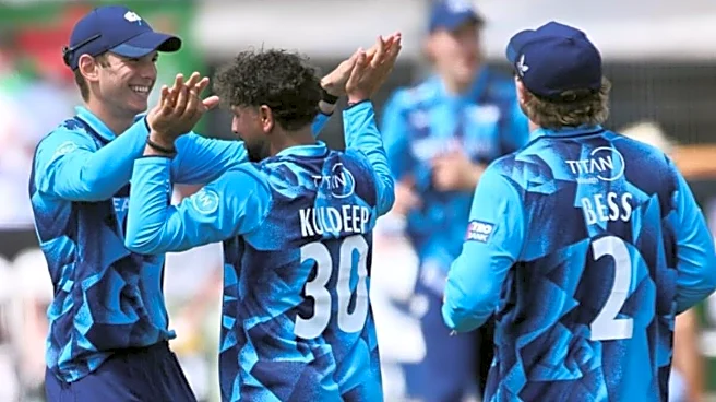 Kuldeep Yadav Takes 2 Wickets On England Domestic One-Day Cup Debut For Yorkshire