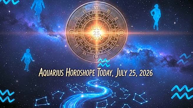 Aquarius Horoscope Today, July 25, 2026