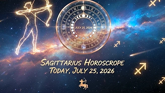Sagittarius Horoscope Today, July 25, 2026