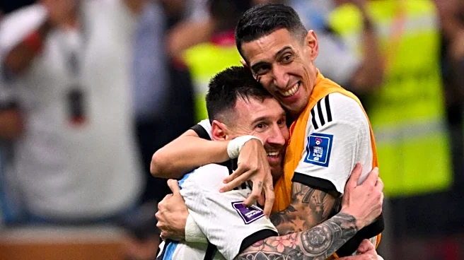 Angel Di Maria Urges Messi, Scaloni To Stay After Argentina's FIFA WC Heartbreak