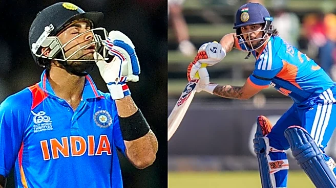 Ishan Kishan Overtakes Virat Kohli In List Of Indian Batters With Most T20I Runs In A Calendar Year