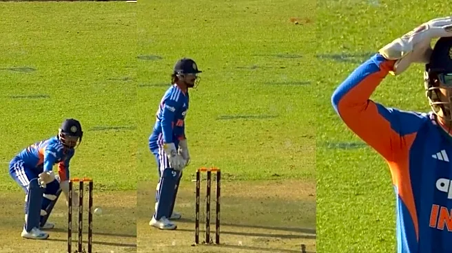 Ishan Kishan’s Brain Fade Turns Easy Run-Out Into Viral Moment | Watch