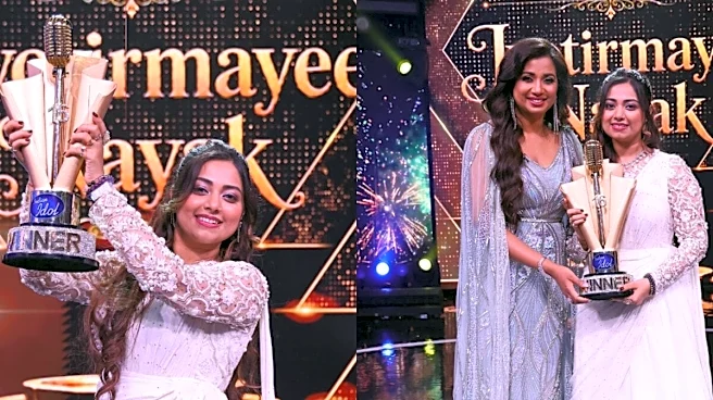Indian Idol 16 Winner: Jyotirmayee Nayak Lifts Trophy, Tanishk Shukla Finishes Second
