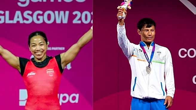 'Very Proud': PM Modi Hails Mirabai Chanu, Rishikanta Singh For Clinching Medals In Commonwealth Game