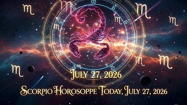 Scorpio Horoscope Today, July 27 2026