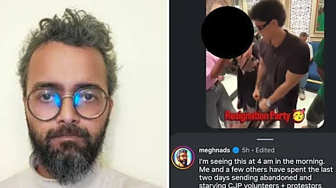 'They Abandoned And Starved Protesters': Activist Slams CJP Over 'Resignation Party' Video