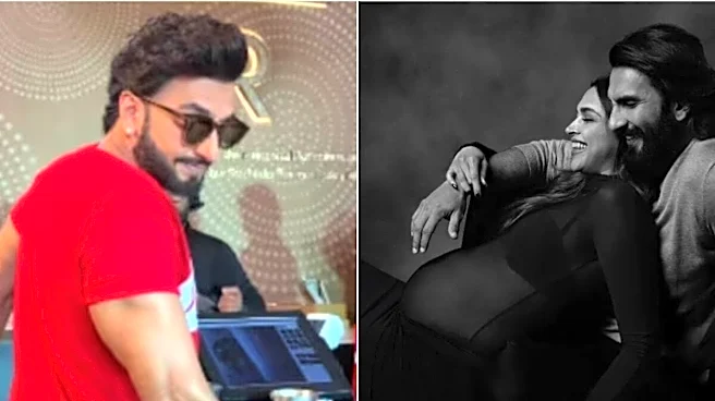 Ranveer Singh's 'Main Do Bacche Ka Baap Banne Wala Hoon' Reply Goes Viral, Fans Notice His 'Crossed Fingers'