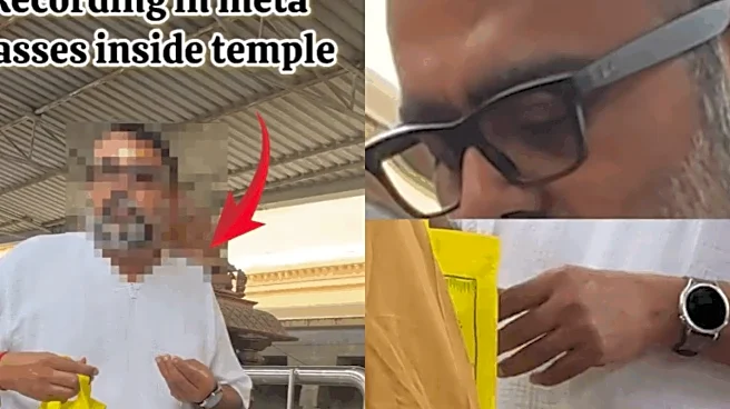 ‘This Is My Power Glass’: Woman Claims Man Wearing Meta Glasses Took Photos Inside Tamil Nadu Temple; Divides Internet