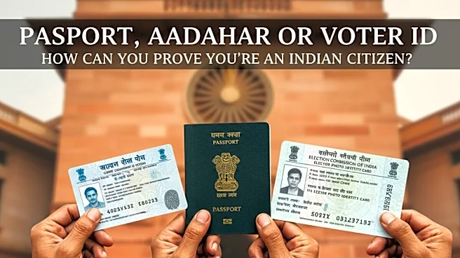 Passport, Aadhaar Or Voter ID: How Can You Prove You're An Indian Citizen?