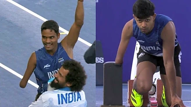 CWG 2026: India Scripts Para Athletics History with Gold-Silver Finish in 100m T47