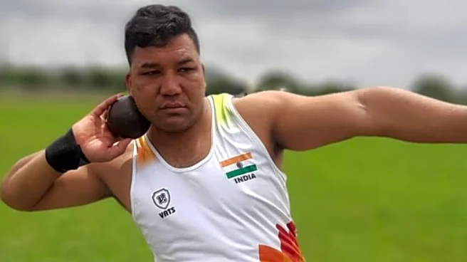 Soman Rana, Shubham Juyal Script History With Gold-Silver Finish In Shot Put F57 At CWG 2026