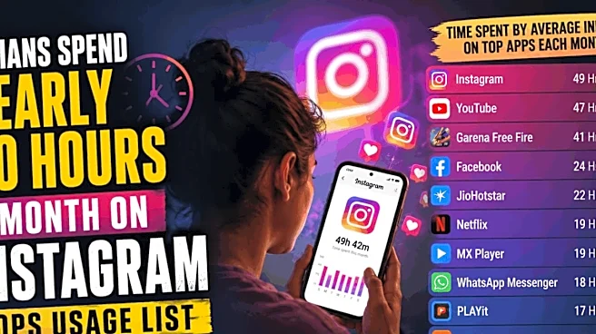 Indians Spend Nearly 50 Hours A Month On Instagram, Claims Report; Internet Says 'No Time To Read, But...'