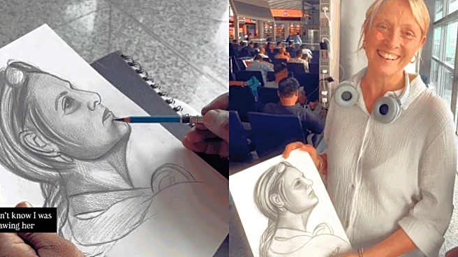 ‘That Smile Was Worth Everything’: Indian Artist Secretly Sketches Foreign Woman At Airport; Her Wholesome Reaction Goes Viral