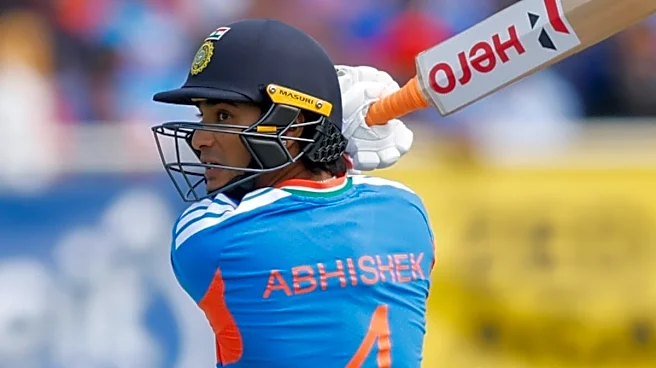 Abhishek Sharma Slams 15 Fours And 25 Sixes To Score 233 Runs From 91 Balls | Watch