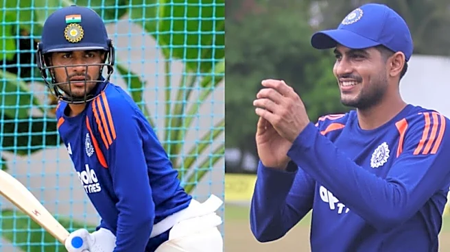 Shubman Gill Returns To Nets After Missing Warm-Up Match Due To Finger Injury