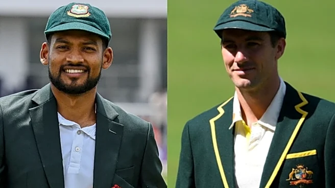 Australia Vs Bangladesh Test Series 2026: Schedule, Squads, Match Timings, Streaming And Telecast Details