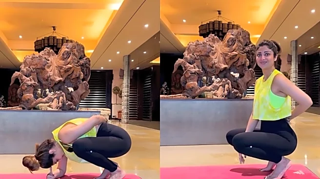Shilpa Shetty, 51, Shares A Challenging Yoga Pose For Flexibility: ‘Let’s See Who Can Ace It’