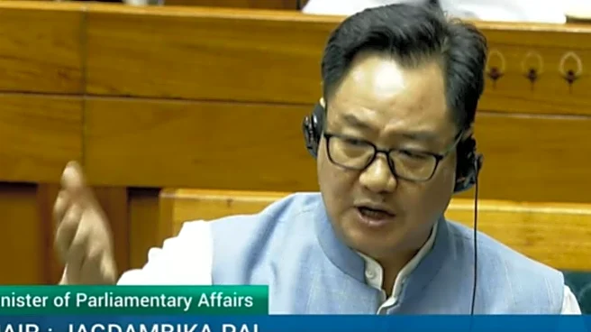 Kiren Rijiju Says 'India Is Not A Banana Republic' As Oppn Demands Withdrawal Of FCRA Bill