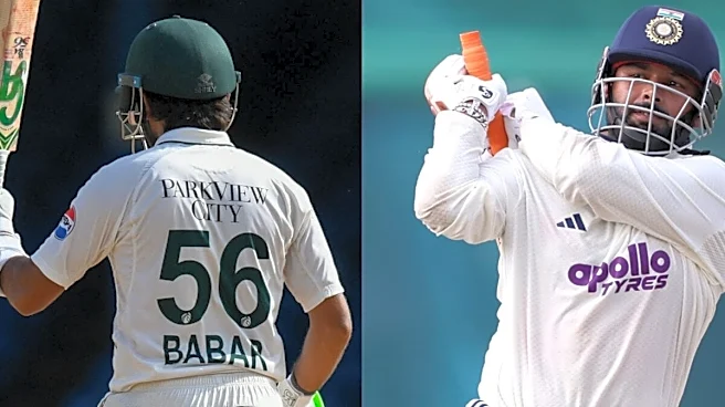 Babar Azam Returns To Top-10 In ICC Test Batting Rankings, Rishabh Pant Drops To...