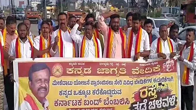 Karnataka Bandh: Over 20 Detained After Protesters Attempt Highway Blockade At Attibele