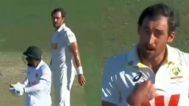 'Get Off': Mitchell Starc's Heated Clash With Bangladesh Star Goes Viral