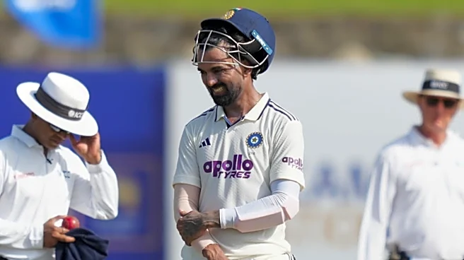 Scare For India As KL Rahul Retires Hurt For 77 In 1st Test Vs Sri Lanka