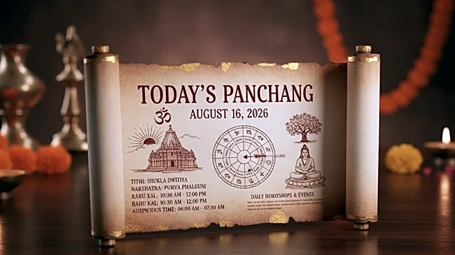 Aaj Ka Panchang, August 16, 2026: Tithi, Vrat, Muhurat And Rahu Kaal Today