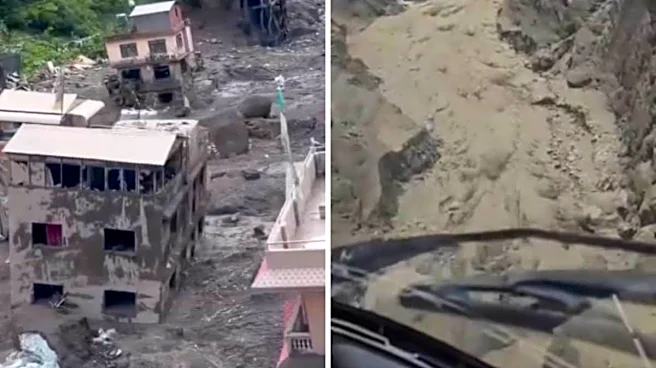 Villages Swallowed, Only Muddy Remnants Left: Aerial Footage Captures Nepal Flood Devastation
