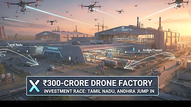 X Post On ₹300-Crore Drone Factory Sparks Investment Race; Tamil Nadu, Andhra Jump In
