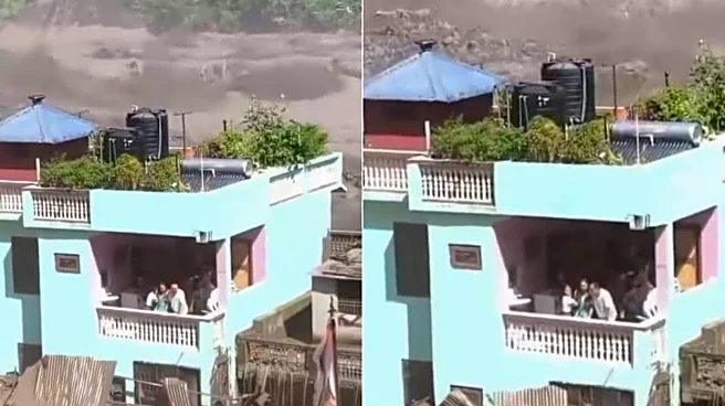WATCH: Turquoise House Survives Nepal Floods As Everything Around It Is Swept Away; Video Goes Viral