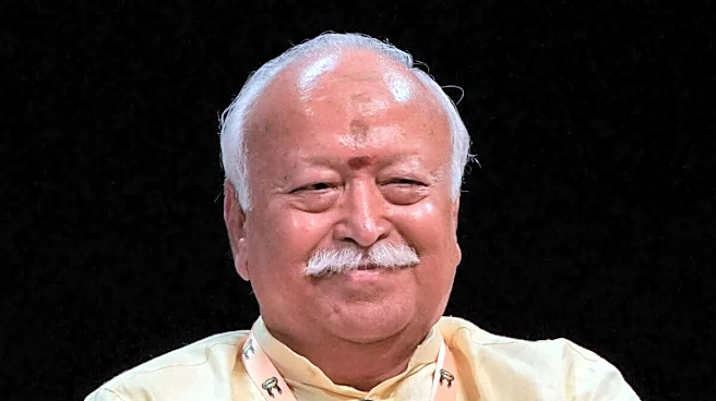 Mohan Bhagwat Poster Goes Up On Times Square Billboard Ahead Of RSS Chief’s MSG Address