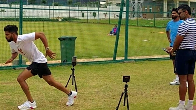 India's Centrally-Contracted Players Report At BCCI's CoE For Fitness Test