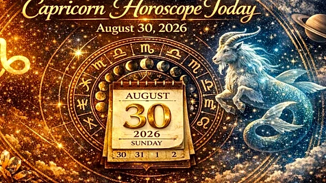 Capricorn Horoscope Today, August 30, 2026