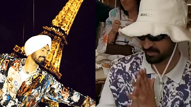 Diljit Dosanjh Dips Croissant In Hot Chocolate At Paris’ Carette, Visits Eiffel Tower Ahead Of Concert