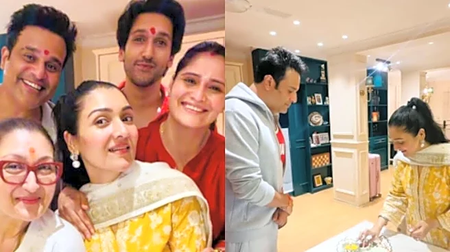 Krushna Abhishek Celebrates Rakhi With Sunita Ahuja's Family, Govinda Gives It A Miss | See Here