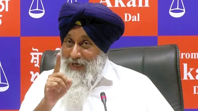 '45% Punjab Jail Inmates Are Drug Addicts': Sukhbir Badal Attacks AAP Govt Over High Court Data