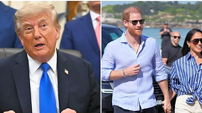 Trump ‘Happy’ Harry And Meghan Left US, Says Couple Treated Royals With ‘Great Disrespect’