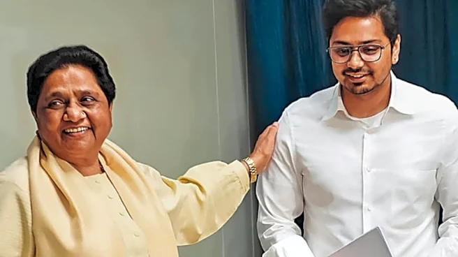 Mayawati Removes Nephew Akash Anand As BSP National Coordinator