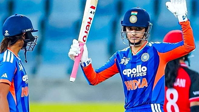 Smriti Mandhana Breaks Harmanpreet Kaur's Record Of Hitting Most Sixes For India In WT20Is