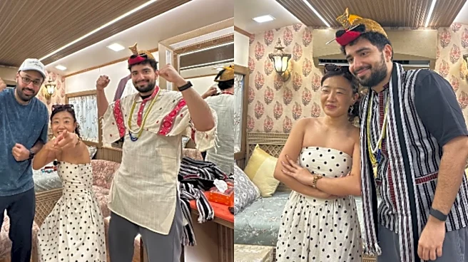 Chello Meme Gifts Samay Raina Traditional Attire In Heartwarming Reunion After Viral Roast: ‘Arunachal Loves You’