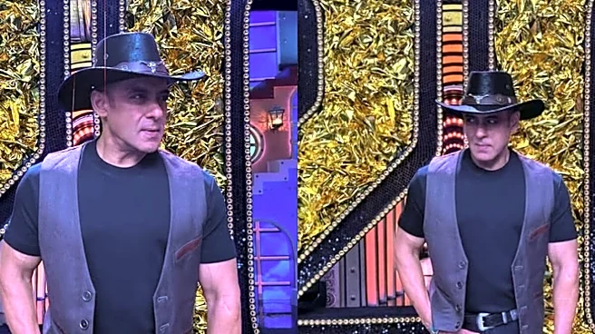Bigg Boss 20: Salman Khan Starts Grand Premiere Shoot, His Cowboy Hat Look Grabs Attention | PHOTOS