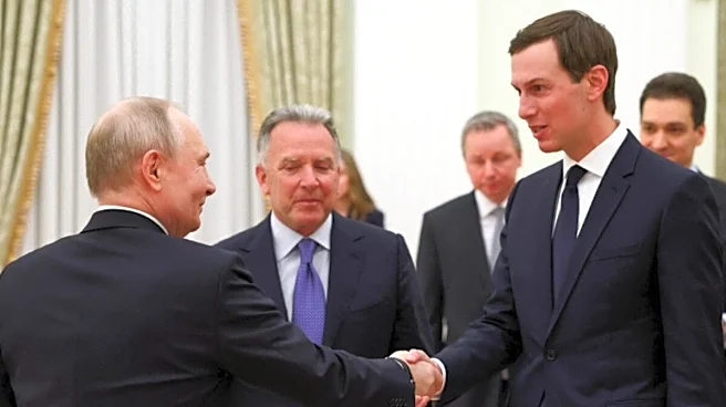'An Idea For Peace': Trump Says Kushner, Witkoff Taking US Plan To End Ukraine War To Moscow