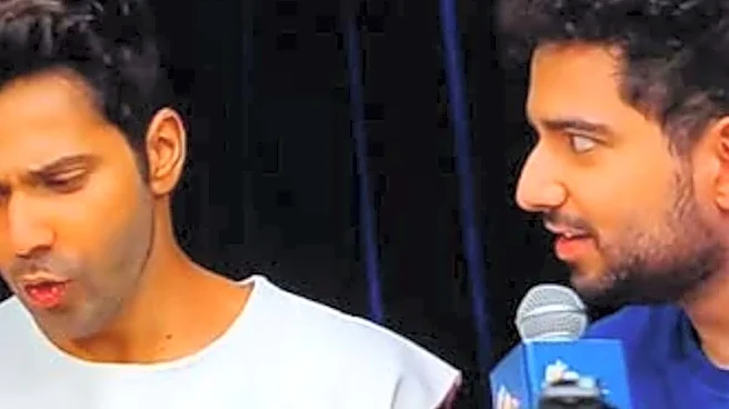 Varun Dhawan-Samay Raina AI Kiss Video Goes Viral After India’s Got Latent Banter | Watch