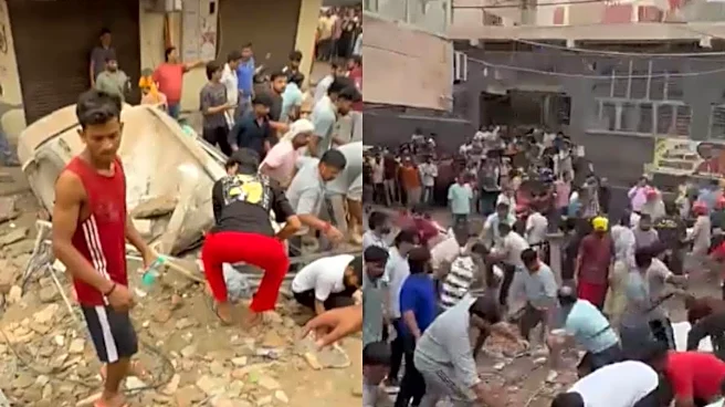 Five Floors, Basement, Dozens Of Occupants: Was Satya Niketan Building Being Used Beyond Capacity?